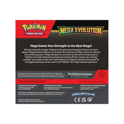 Pokemon TCG ME1 Mega Evolution Booster Box TCG Shops