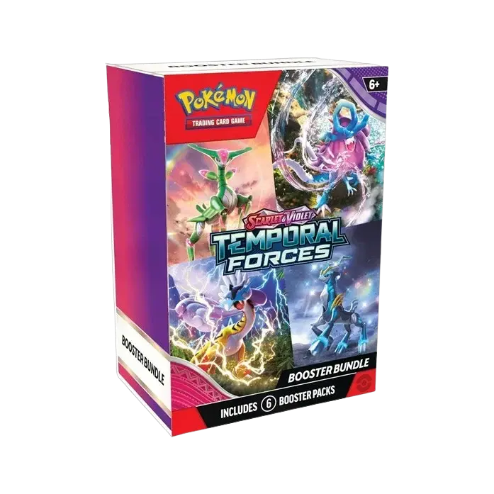 Pokemon TCG SV5 Temporal Forces Booster Bundle TCG Shops