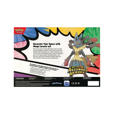 Pokemon TCG ME2.5 Ascended Heroes Premium Poster Collection (Mega Lucario) TCG Shops