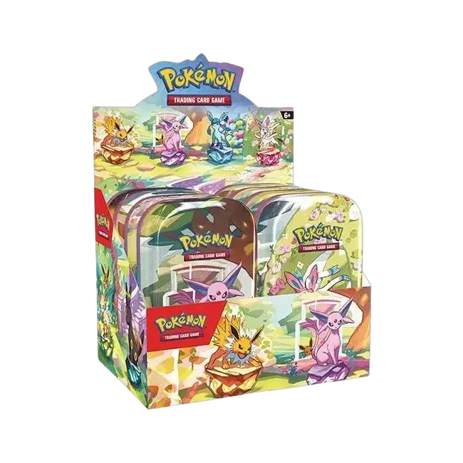 Pokemon TCG SV8.5 Prismatic Evolutions - Mini Tin Display TCG Shops