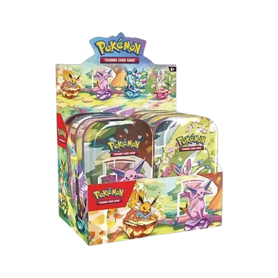 Pokemon TCG SV8.5 Prismatic Evolutions - Mini Tin Display TCG Shops