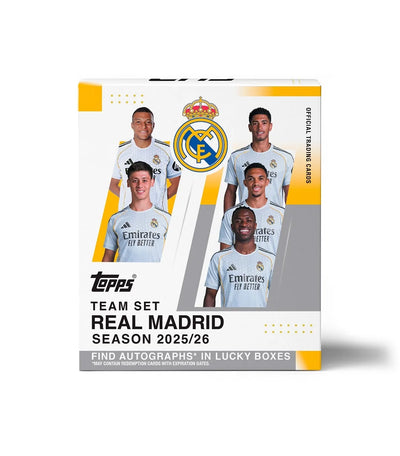 Team Set Real Madrid 2025/26 - Topps Europe English
