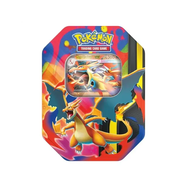 (Preorder) Pokemon TCG ME2 Phantasmal Flames Mega Charizard Y ex Tin TCG Shops
